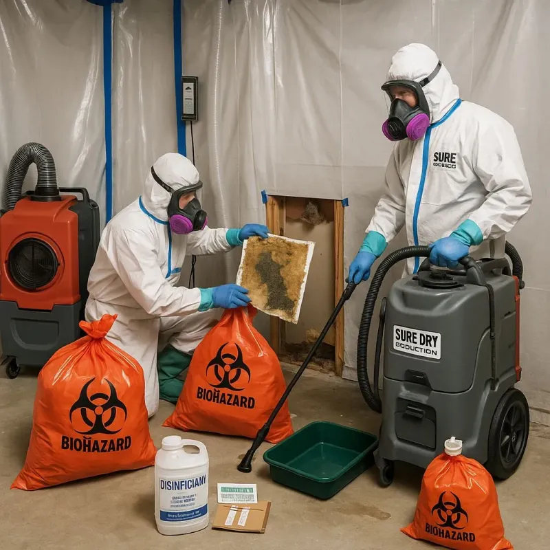 Contaminated Water Handling Protocols process in Wellborn, FL
