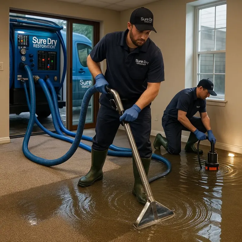 Water Extraction and Removal process in Wellborn, FL